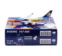 Modello Ridotto Aereo Modelli Di Aerei In Scala 1/200 Da 35 Cm For Singapore Airlines B747-400 9V-SPK, Esposizioni Di Aeroplani Aeronautici Aerei Modellini in Scala(Flap)
