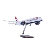 Modello Ridotto Aereo Modello Di Aereo In Lega In Scala 43 Cm, Scala 1/130 For British Airways, Modelli Di Aerei Passeggeri For Boeing 787 Aerei Modellini in Scala(NO light)