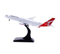 Modello Ridotto Aereo Modello Di Aereo In Miniatura Da 9 Cm, Scala 1:400, For Qantas, For Airbus A330-200 VH-EBN, Replica Di Aeromobile Civile Aerei Modellini in Scala
