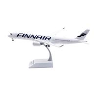 Modello Ridotto Aereo Modello Di Aereo Rifinito In Modo Squisito Da 32 Cm Scala 1/200 For Finnair For Airbus A350-900XWB OH-LWS Replica Dell'aereo Aerei Modellini in Scala
