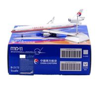 Modello Ridotto Aereo Modello Di Aereo Rifinito Squisito Da 30 Cm In Scala 1/200 China Eastern Airlines L'aereo For McDonnell Douglas MD-11 B-2173 Aerei Modellini in Scala(Flap)