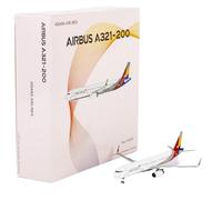 Modello Ridotto Aereo Replica In Pressofusione Di Alta Qualità Da 11 Cm, Modello Di Aereo In Scala 1:400 For Asia Airlines A321-200 HL8038 HL8039 Aerei Modellini in Scala