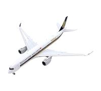 Modello Ridotto Aereo Repliche Di Aeromodelli In Miniatura Da 16 Cm In Scala 1/400 For Singapore Airlines Aerei Civili For Airbus A350-900 9V-SMF Aerei Modellini in Scala