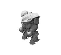 Modello Robot Mech Mercury War Robots Miniatura Stampato 3D per Gaming