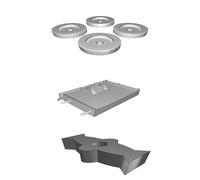 Modello Robot Witch Doctor per Fan Battlebots Kit Giocattolo Robot