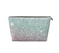 Modello rosa lucido, Borsa per il trucco Borsa per cosmetici Borsa da toilette da viaggio portatile Borsa da toilette