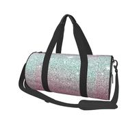 Modello rosa lucido, Borsone da viaggio di grande capacità Borsa rotonda Borsa da viaggio sportiva Borsa da viaggio Borsa da fitness