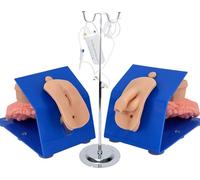 Modello sanitario uretrale, simulatore di clistere for cateterismo maschile o femminile, manichino for cateterismo genitale indossabile interno ed esterno for ausili didattici for la formazione profes