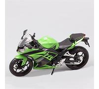 Modello Scala 1:12 Per KAWASAKI Ninja 250 300 Modello Di Moto Auto In Lega Simulazione Display Statico Collezione Regalo(Vert)