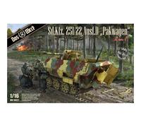 Modello Sd.Kfz.251/22 Pakwagen Das Werk Dw16022 1:16 Con Canone Pak 40, Interno