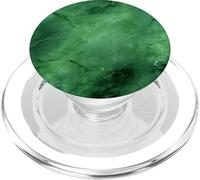 Modello semplice ed elegante effetto marmo verde PopSockets PopGrip per MagSafe
