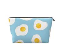 Modello senza cuciture delle uova fritte, Borsa da toilette Borsa per trucco Borsa per cosmetici Borsa da toilette da viaggio portatile