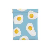 Modello senza cuciture delle uova fritte, Spremere il portafoglio superiore da donna Borsa portaoggetti Piccola portamonete Portamonete