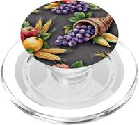 Modello senza cuciture di autunno ispirato alla natura - Decorazione accogliente PopSockets PopGrip per MagSafe