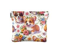 Modello senza cuciture di simpatici cani spremere portamonete portamonete porta monete in pelle PU mini portafoglio tasca portamonete per donne ragazze uomini