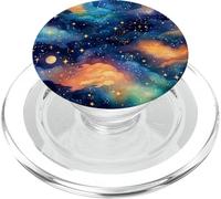 Modello senza cuciture Galaxy Stars PopSockets PopGrip per MagSafe