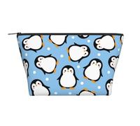 Modello simpatico cartone animato pinguino, Borsa da toilette Borsa per trucco Borsa per cosmetici Borsa da toilette da viaggio portatile