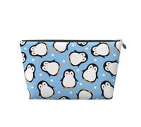 Modello simpatico cartone animato pinguino, Borsa da toilette Borsa per trucco Borsa per cosmetici Borsa da toilette da viaggio portatile
