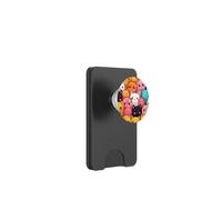 Modello simpatico gattino amante dei gattini Kawaii Doodle PopSockets PopWallet per MagSafe