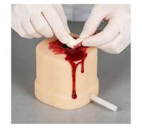 Modello Simulatore Di Lacerazione-Materiale In Silicone Riutilizzabile Ferma L'Emorragia Simulatore Di Medicazione Per Ferite Adatto Per L'Apprendimento In i Scienze