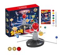 Modello solare | Proiettore LED elettrico 3D con tema spaziale Giocattoli da esplorazione | Modello Planetario 3D | per bambini, ragazze, ragazzi, ragazzi, ragazzi, compleanni, Natale, Capodanno e