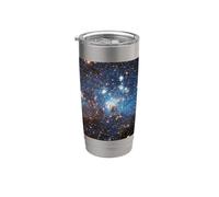 Modello Spazio Galassia Universo Stelle Pianeti Stardust Spazio Bicchiere termico in acciaio inox doppia parete