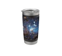 Modello Spazio Galassia Universo Stelle Pianeti Stardust Spazio Bicchiere termico in acciaio inox doppia parete