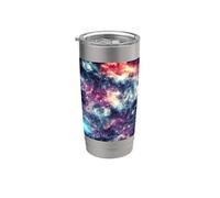 Modello Spazio Galaxy Universo Stelle Impressionante Stardust Spazio Bicchiere termico in acciaio inox doppia parete