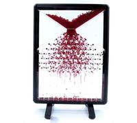 Modello sperimentale Galton Board, strumento didattico for la dimostrazione della probabilità, dimostrazione efficace delle leggi statistiche, for l'insegnamento in laboratorio nelle scuole.