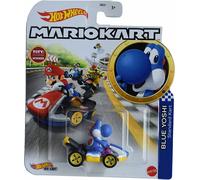 Modello STANDARD KART di YOSHI DARK BLUE Viola SUPER MARIO 1:64 Hot Wheels