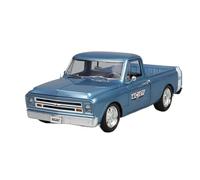 Modello Statico In Lega Pressofusa In Scala 1:18 Del Pick-up Chevrolet C10 SS Del 1967 Per Natale