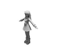 Modello Statuetta Nepgear per Hyperdimension Neptunia Gioco RPG Figura
