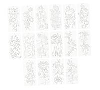 Modello stencil per pittura precisione Taglio precisione per opere d ' arte professionali Decorazioni per la casa e artigianato Modelli artigianali riutilizzabili dal design amichevole