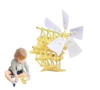 Modello Strandbeest - Kit Meccanico Alimentato Dal 21,5x17x7 Cm | Strandbeest Scultura Di Energia Eolica | Modello Di Camminata Cinetica Fai-da-te | Per Display Educativi STEM Learning Home