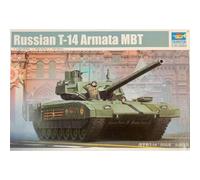 Modello T-14 Armata Trumpeter 1/35, Carro Russo Nuova Generazione Con Torretta