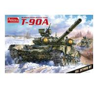 Modello T-90A Amusing Hobby 1/35 Con Interno Completo, Carro Russo Moderno Det