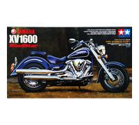 Modello Tamiya 1/12 Yamaha Xv1600 Roadstar: Motore V-Twin Dettagliato, Pezzi Met