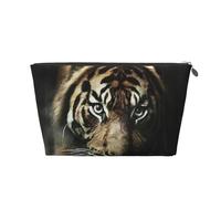 Modello tigre, Borsa da toilette Borsa per trucco Borsa per cosmetici Borsa da toilette da viaggio portatile