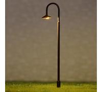 Modello treno Accessori 5 LED Lampade stradali OO HO Scala con Cablaggio e Resistenze per 12V 16V Funzionamento 75mm
