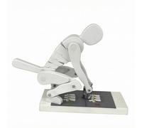 Modello Umano Manichino Didattico Figura Articolata in PVC con Supporto Stabile E Piano Stampato per Riferimenti Visivi Chiari Adatto a Dimostrazioni Corsi Istruzione