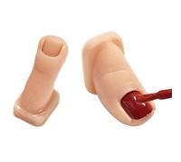 Modello Unghia Artificiale - Strumento Morbido Per Pedicure In Silicone - Simulatore Realistico Di Unghie Con Set Di 2 Per Pratica E Formazione Pedicure E Accessori Per Home Salon