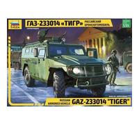 Modello Veicolo Corazzato Russo Gaz-233014 "Tiger"|Zvezda|3668|1:35 Modello C