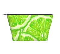 Modello verde lime, Borsa da toilette Borsa per trucco Borsa per cosmetici Borsa da toilette da viaggio portatile