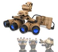 Modello Visione Notturna Quad Tube NVG GPNVG18 Con Supporto L4G24 | Scatola Batteria E Cavo for Prop Espositivo Non Funzionante, Accessorio Cosplay Foto Collezione Equipaggiamento