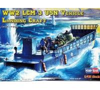 Modello Ww2 Lcm 3 Usn Veicolo Da Sbarco Hobby Boss 84817 1/48