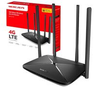 Router 4G LTE WiFi con Sim Cellulare RJ-45 Lan Mercusys MB115-4G Plug&Play