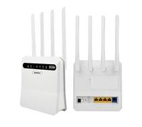MODEM ROUTER 4G LTE BATTERIA RICARICABILE 4 ANTENNE WIFI PORTATILE SIM PORTE LAN