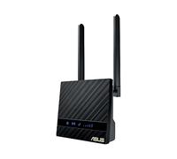ASUS 4G-N16 router wireless Gigabit Ethernet Banda singola (2.4 GHz) Nero