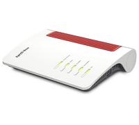 FRITZ!Box 4690 (Wi-Fi 7 Mesh Router, per collegamento via cavo, DSL o fibra ottica, fino a 6.960 Mbit/s, 1 x 10 Gigabit WAN e LAN, 3 x 2,5 Gigabit LAN, base DECT, rete Wi-Fi, versione in lingua