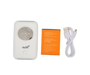 Modem USB portatile 4G sbloccato, hotspot mobile con slot per scheda SIM, accesso a Internet ad alta velocità, batteria a lunga durata, batteria